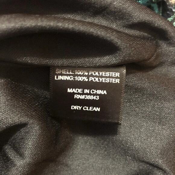 Sam Edelman Puff Sleeve  Embroidered‎ Floral A-Line Mesh Dress Size 2 - Picture 11 of 11